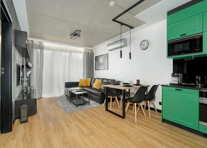 New Apartment Wagrowska With 2 Free Parking Places And Balcony In Poznan By Noclegi Renters
