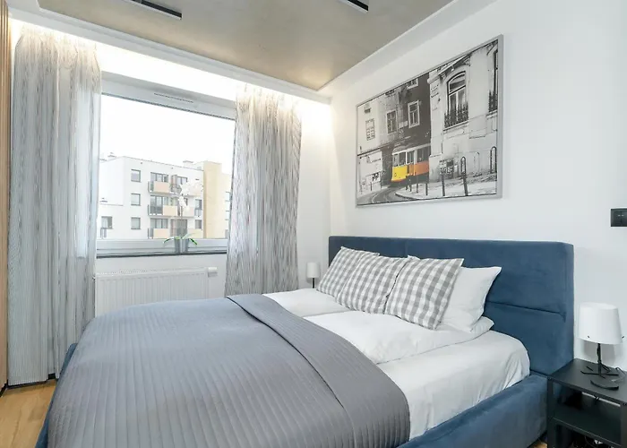New Apartment Wagrowska With 2 Free Parking Places And Balcony In Poznan By Noclegi Renters