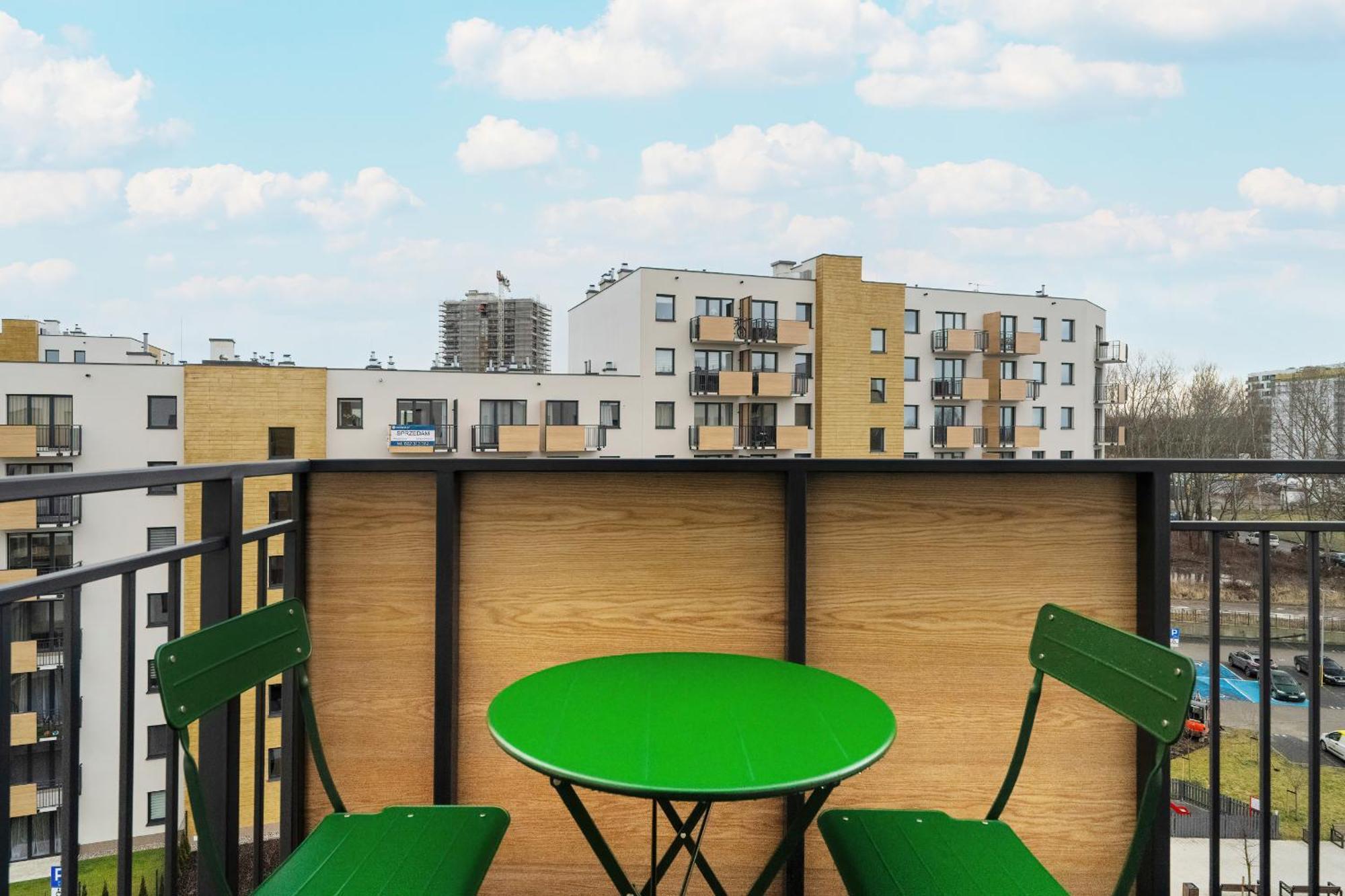 New Wagrowska With 2 Free Parking Places And Balcony In By Renters * Poznań